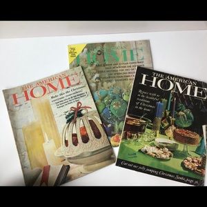 Vintage Holiday Magazines 1960s AMERICAN HOME